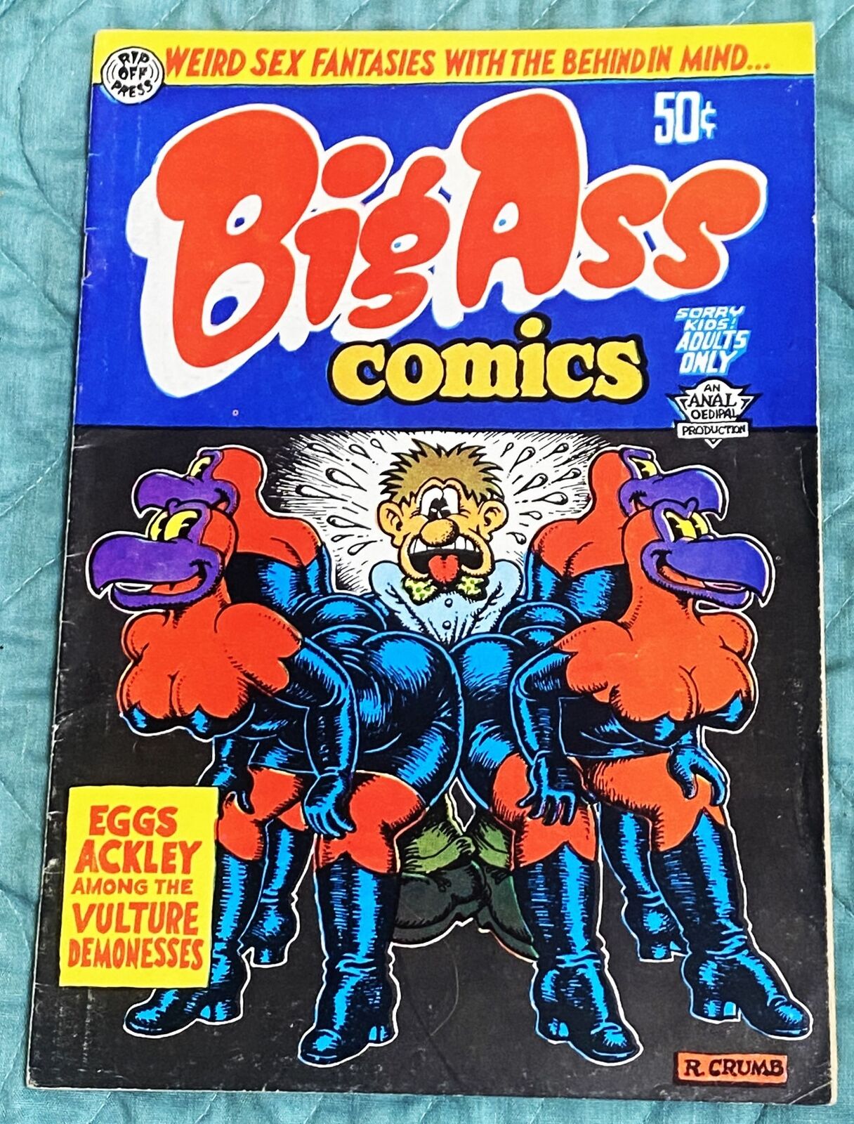 R Crumb / BIG ASS COMICS #1 1969