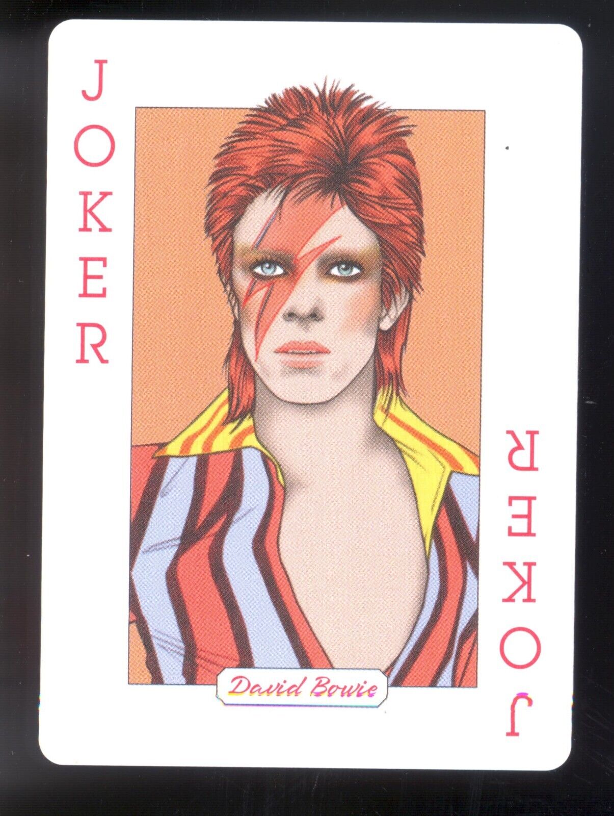 David Bowie Music Genius Playing Trading Card 2018 Mint Condition