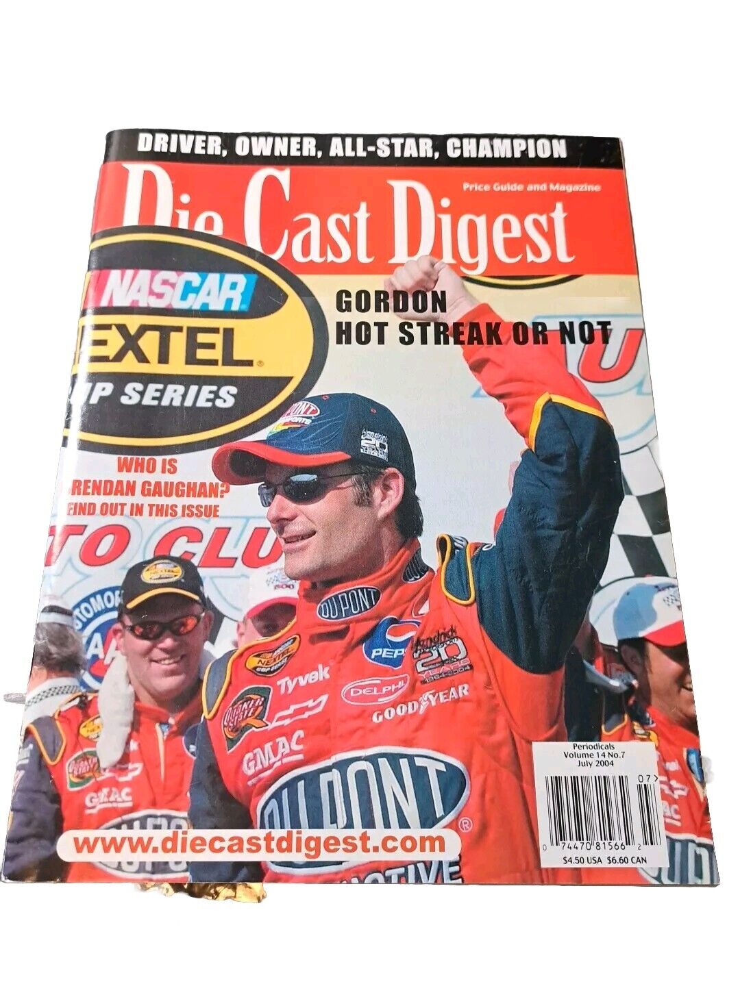 July 1994 Die Cast Digest Volume 14 No 7 Jeff Gordon