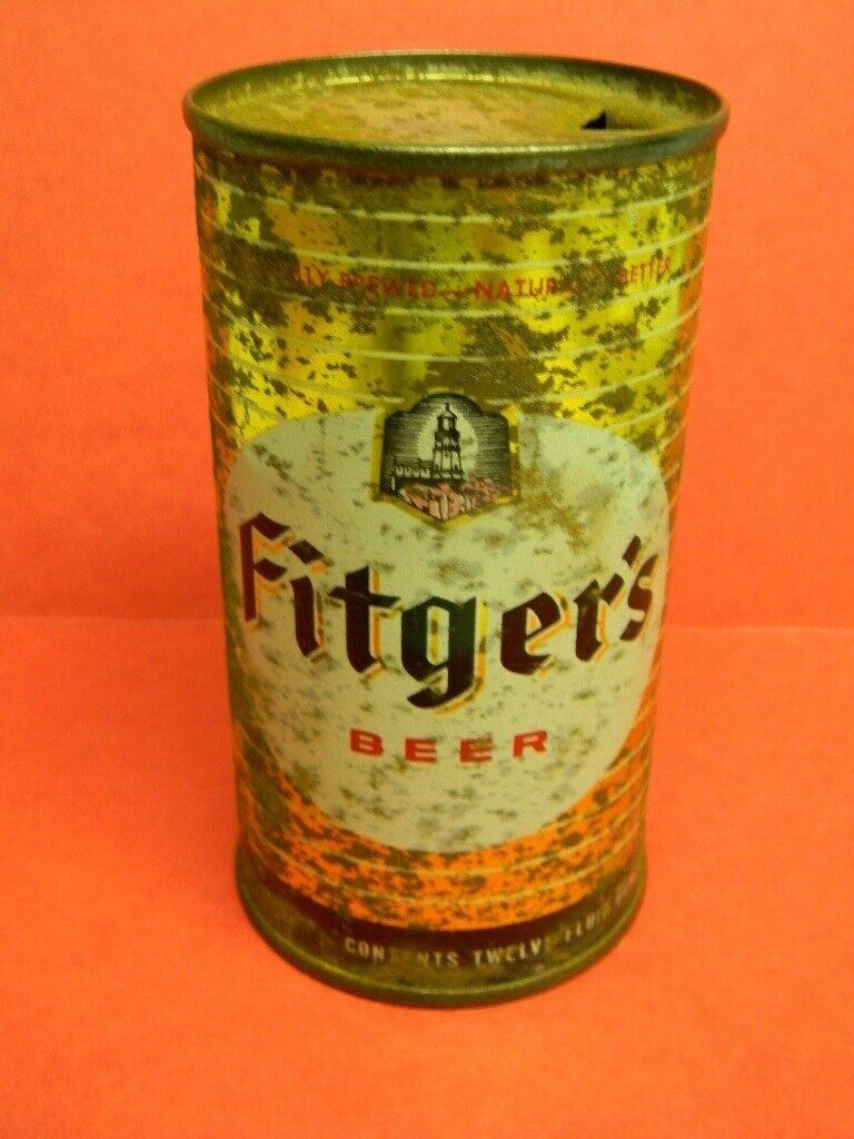  VINTAGE FITGER\'S FLAT TOP BEER CAN FITGER BREWING DULUTH MINNESOTA