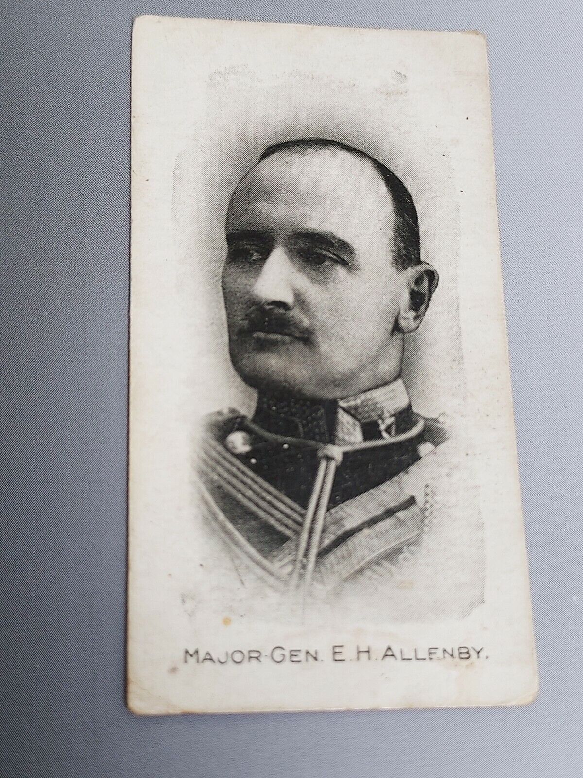 MILITARY: Taddy & Co Cigarette card ADMIRALS & GENERALS #7 Major-Gen E H Allenby