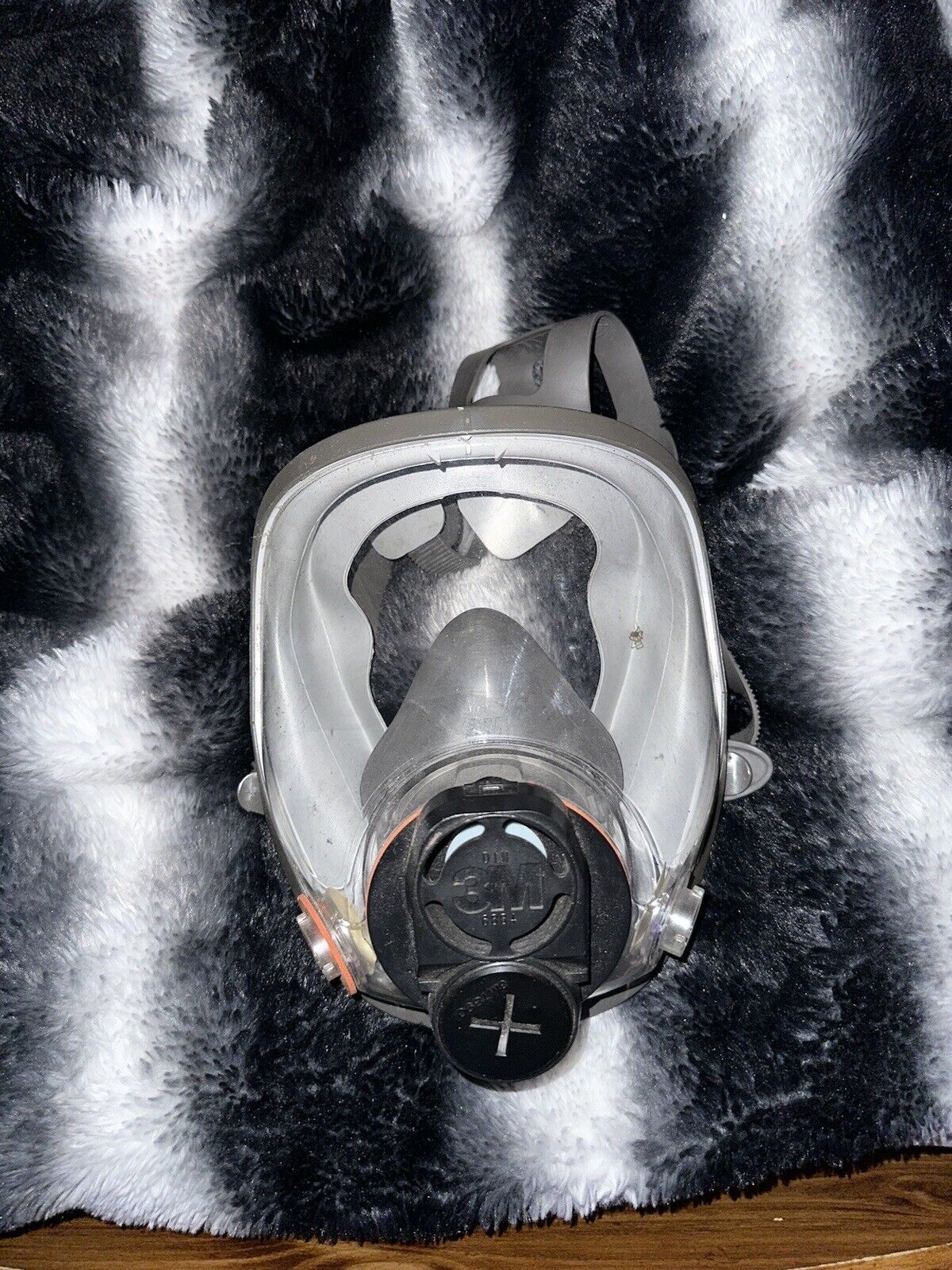 Full Face Gas Mask Survival Nuclear Chemical Safety Respiratory Gas Filter Paint