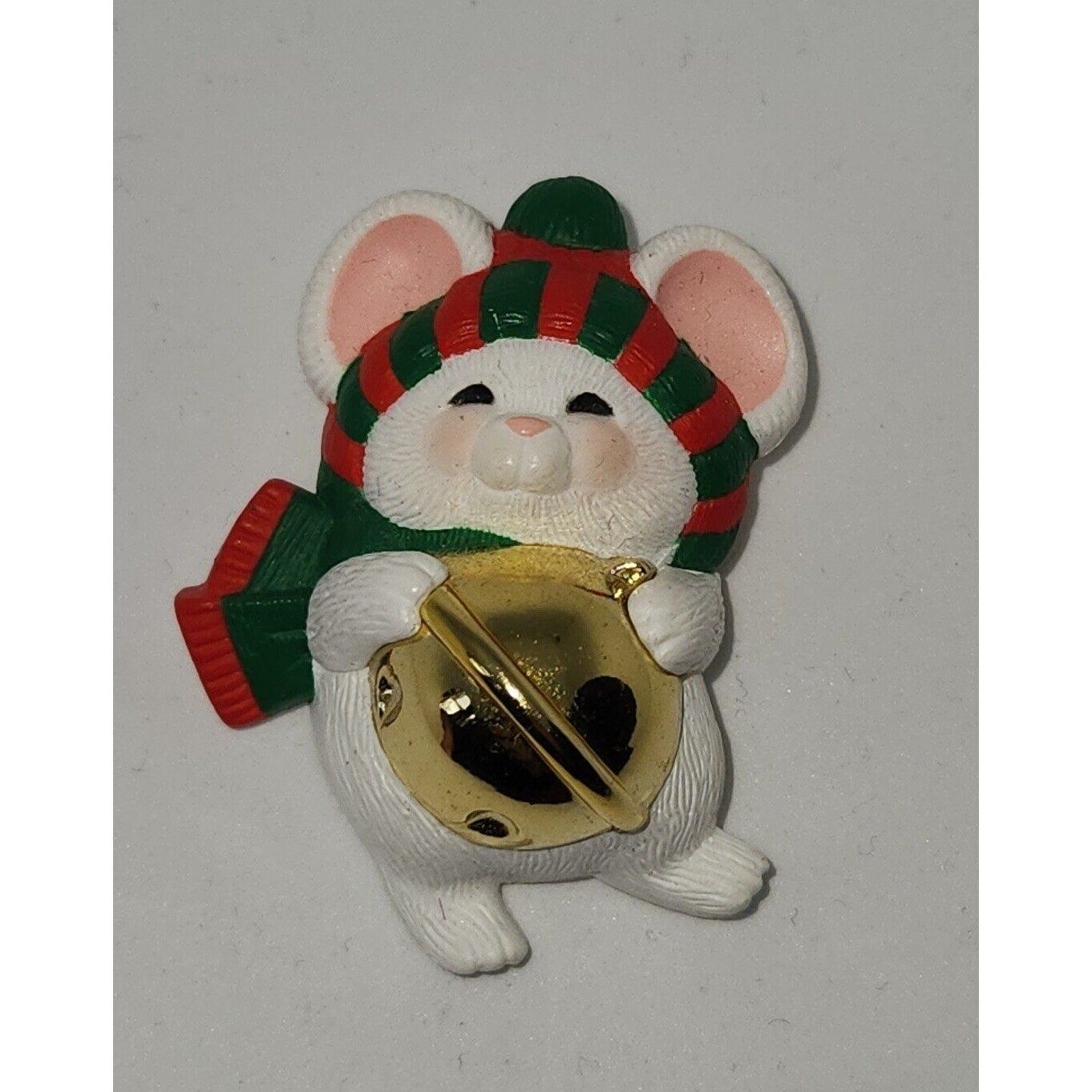 Vintage Hallmark Christmas Mouse Pin