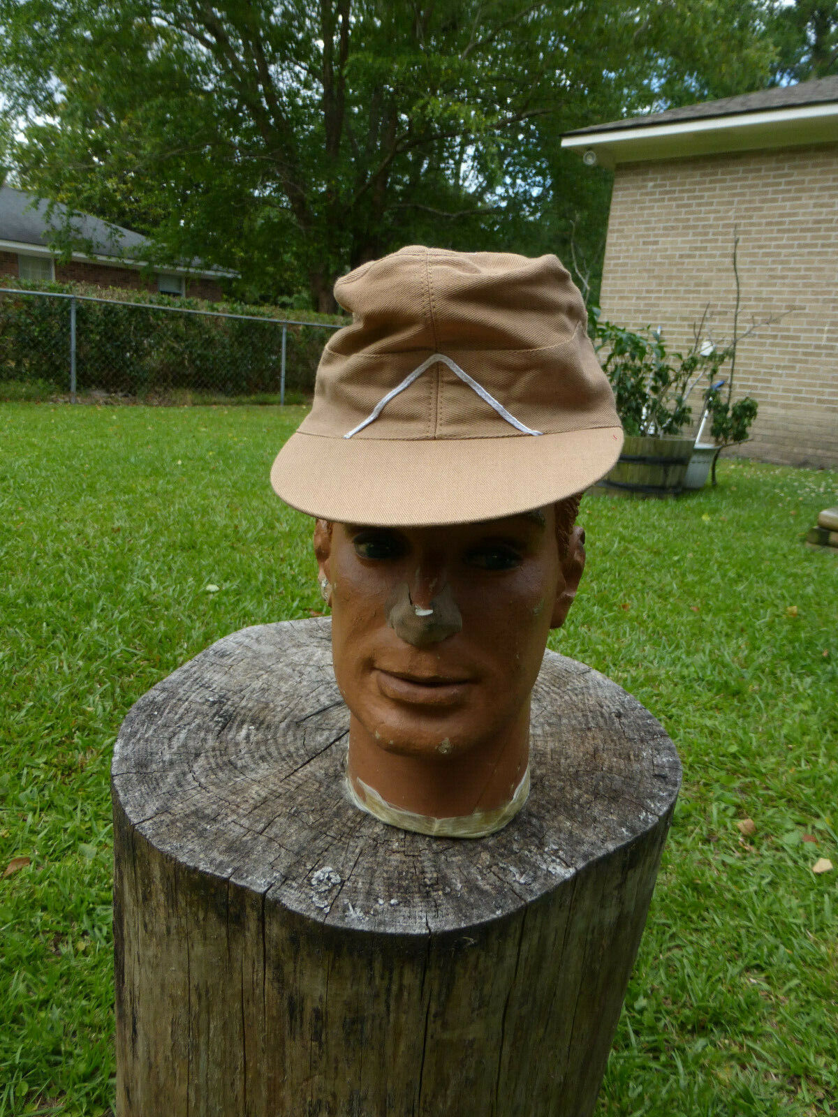 M43 AK infantry combat cap, tropical,   post war repro made for movies