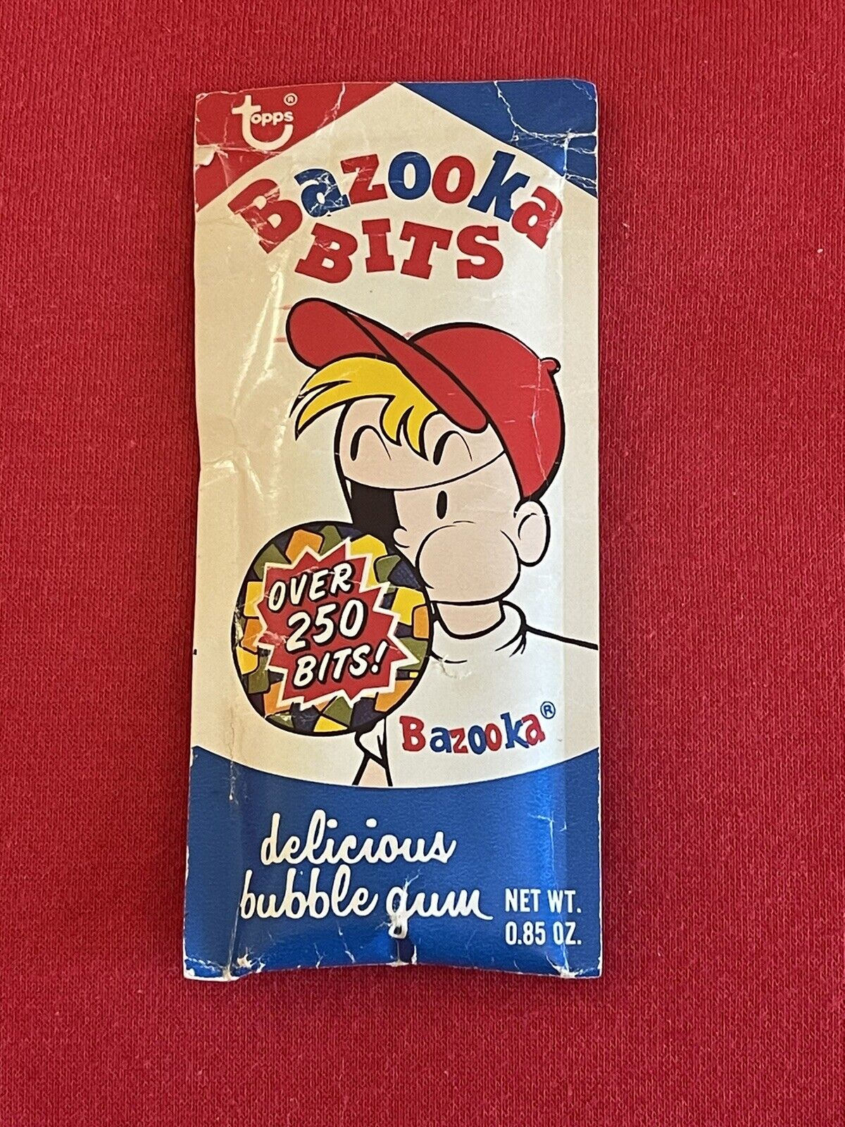 Vintage 1960’s BAZOOKA BITS BUBBLE GUM Unopened Pack  Fully Sealed  RARE FIND