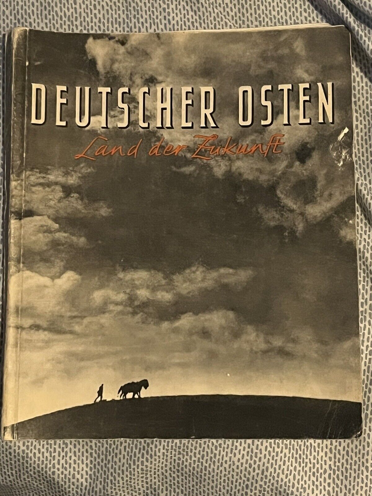 Original WWII German Book Deutscher Osten Land Der Zukunft