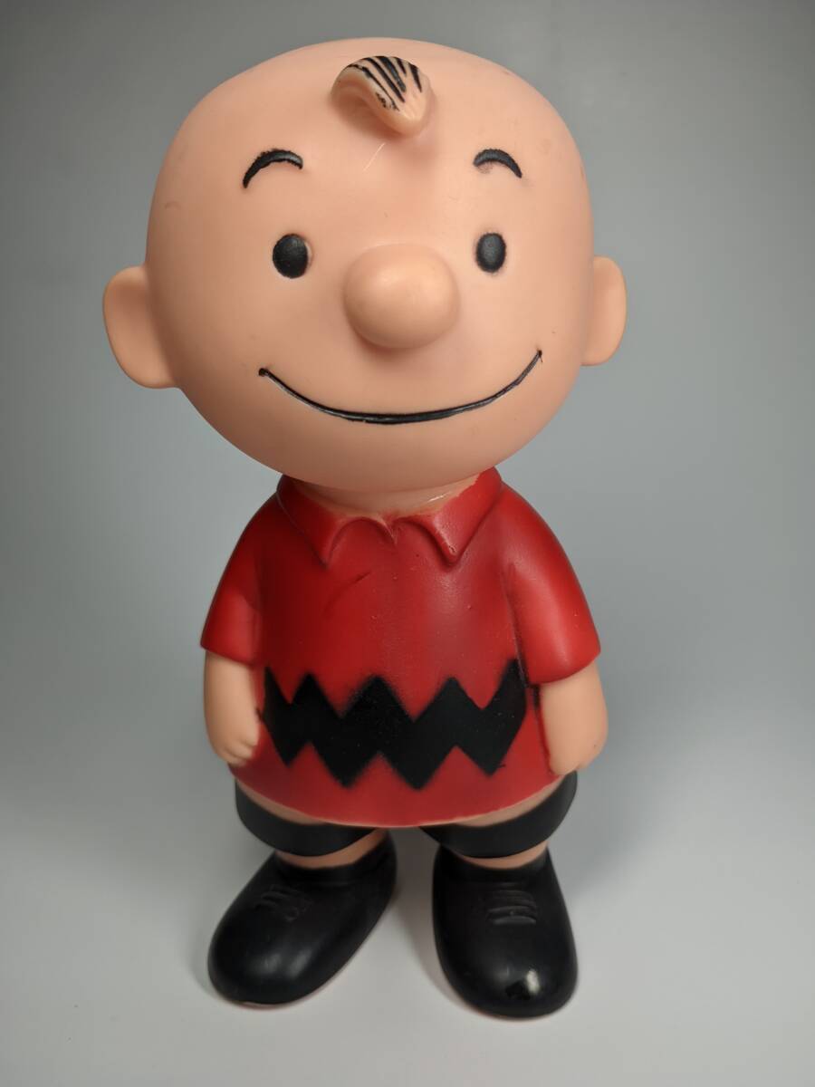 50s Rare Hungerford Charlie Brown Small Size Soft Vinyl Doll Hungerford Vintag