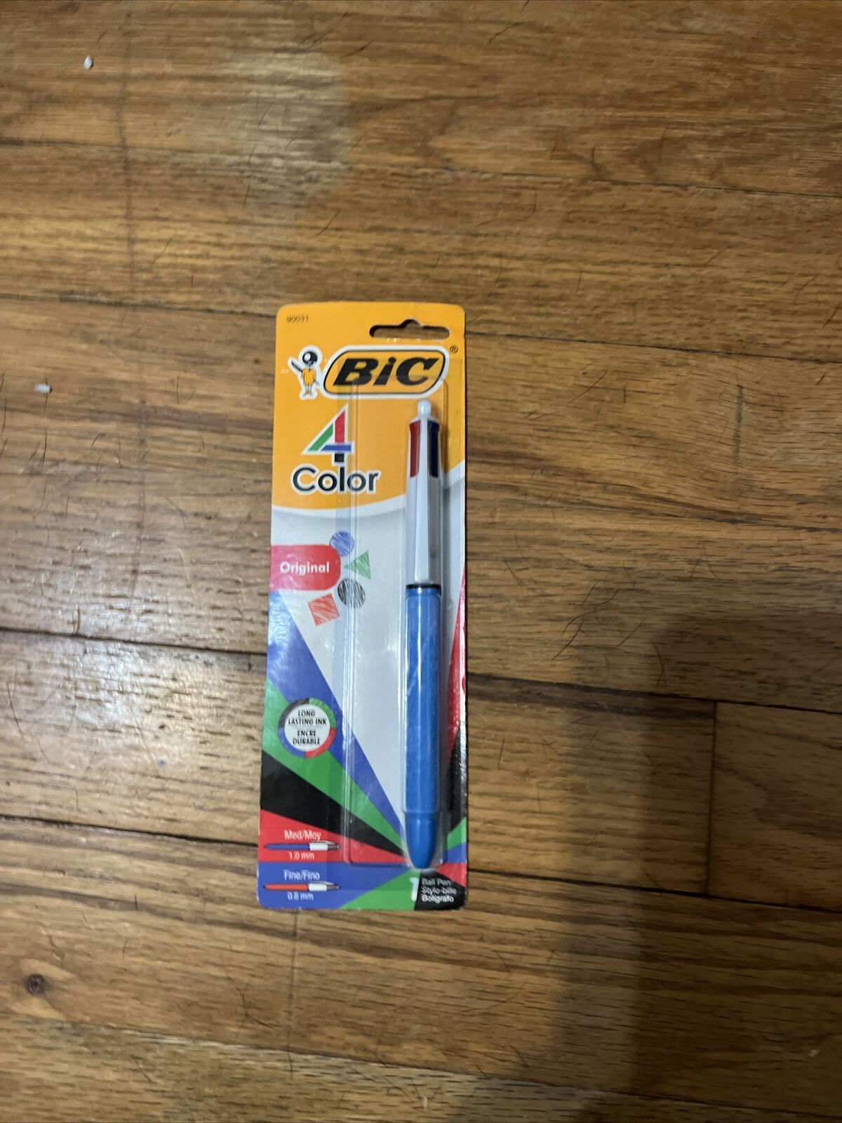 Made In France BIC 4 Color Ball Point Pen -Multi Blue Red Green Black-Vintage