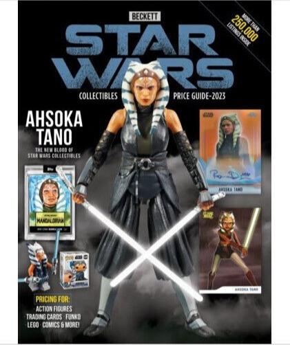 New 2023 Beckett Star Wars Collectibles Price Guide Book With Ahsoka Tano Cover