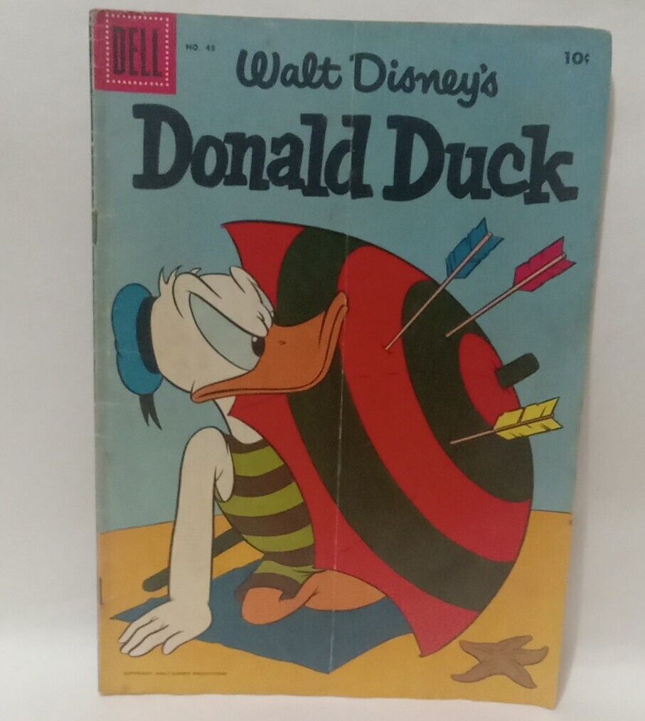 Walt Disney\'s Donald Duck Dell Comic Book No. 48 1956