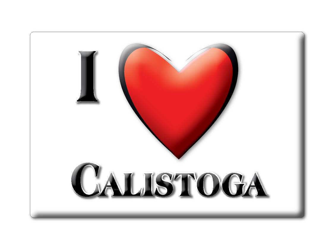 Calistoga, Napa County, California - Fridge Magnet Souvenir