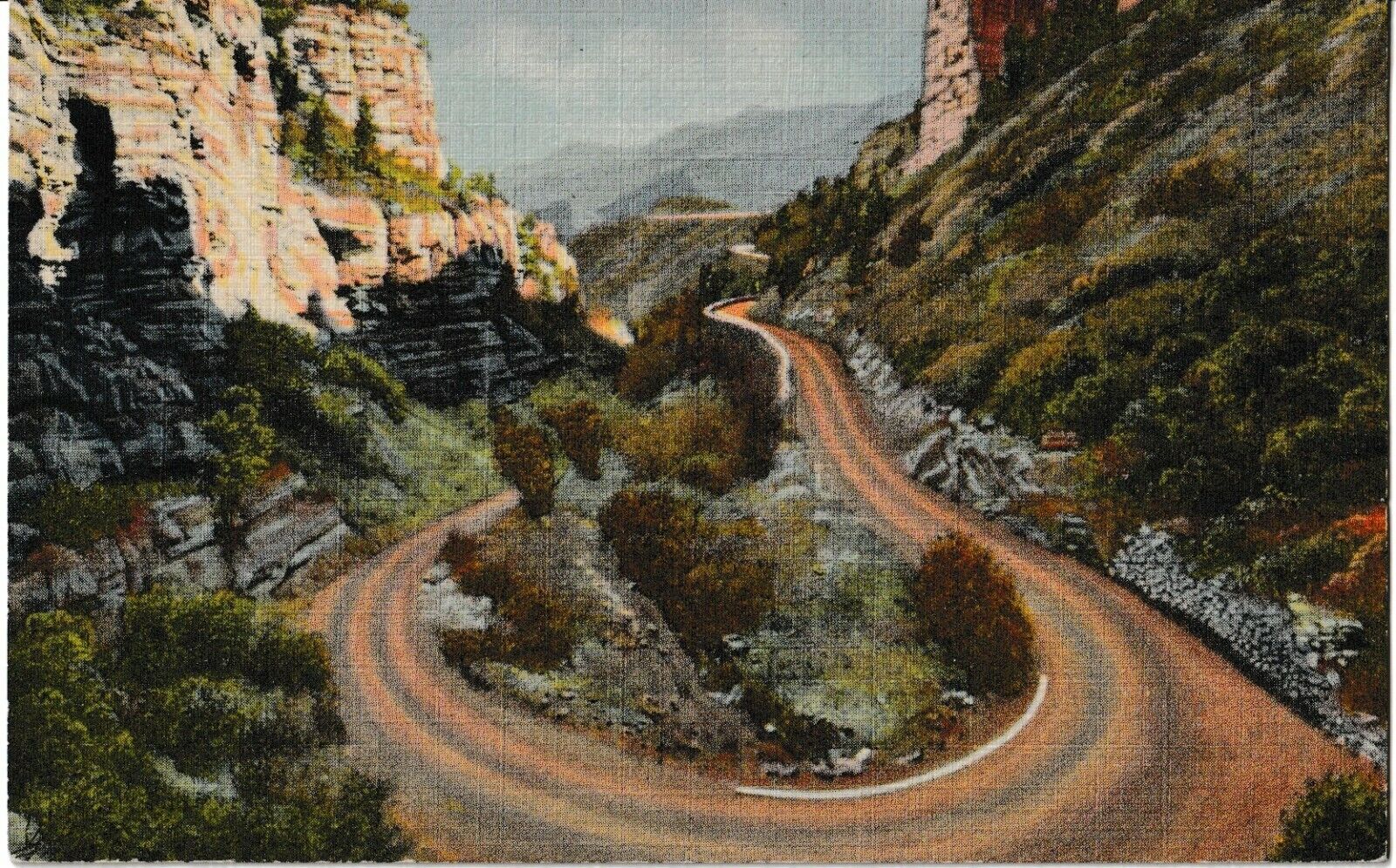Vintage Postcard Williams Canon Cave of the Winds Manitou Colorado CO