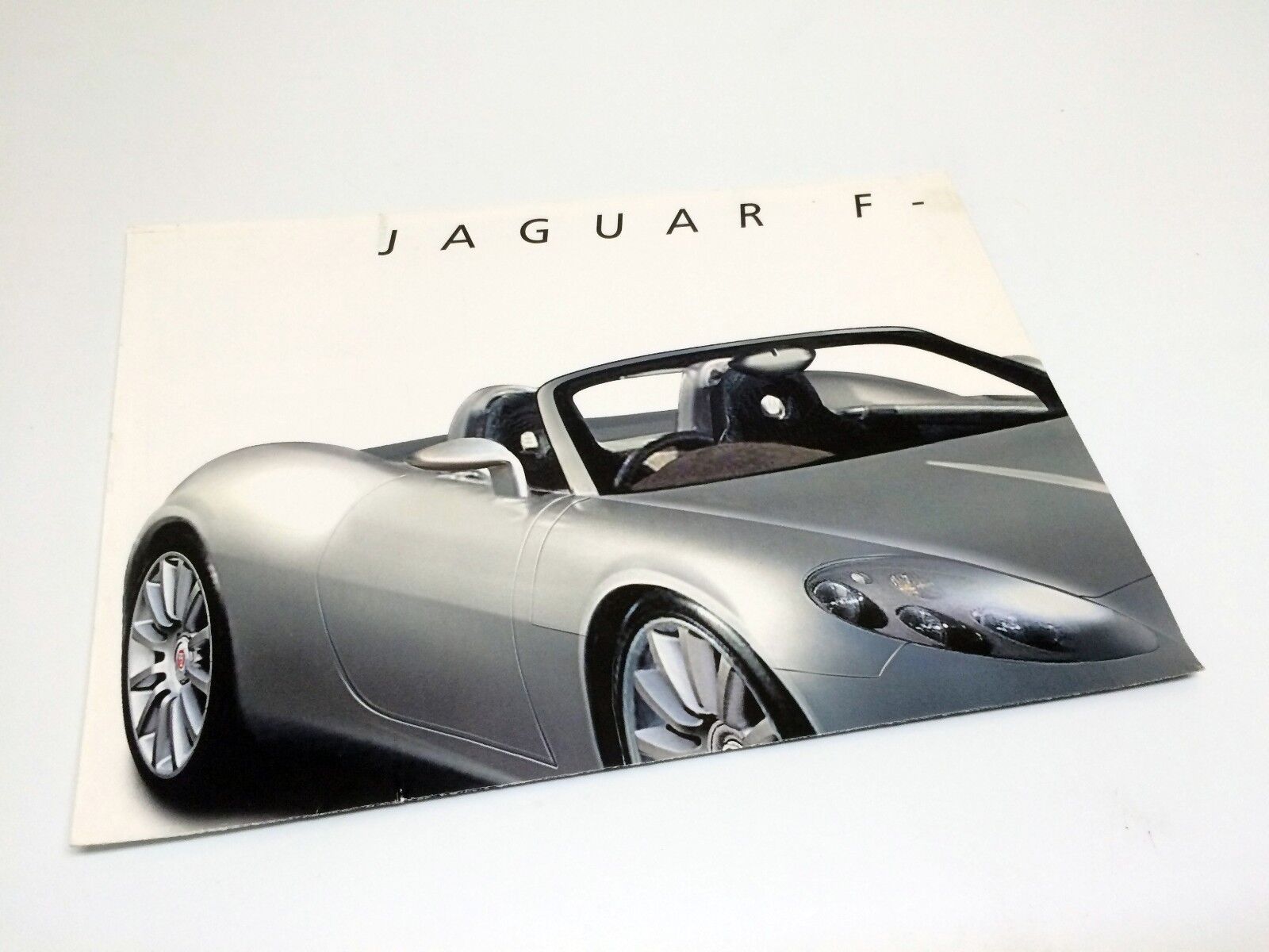 2000 Jaguar F-Type Concept Poster Brochure