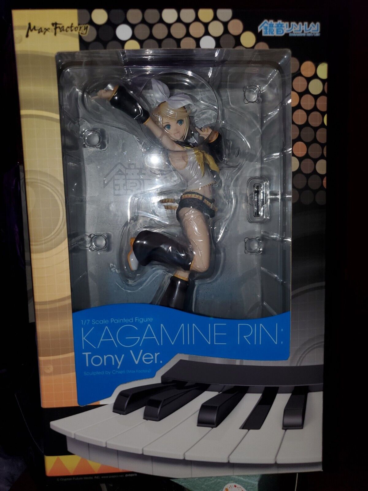 Vocaloid Series 02 Rin Kagamine Tony Ver. Max Factory Japan F/S NEW AUTHENTIC
