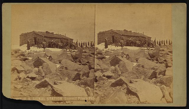 Photo:Stereographs of railroad views,mining towns in Colorado