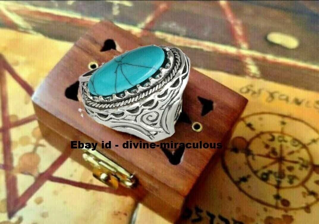 Millionaire Maker Good Luck Occult Wealth Riches Money Drawing Debt RemovE Ring