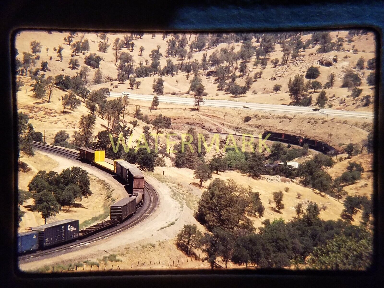 XJ05 ORIGINAL TRAIN SLIDE WB at the Loop 1981