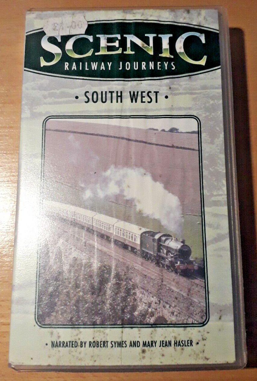 SCENIC RAILWAY JOURNEYS - SOUTH WEST - EXETER TO LANDS END - VHS PAL (UK) VIDEO