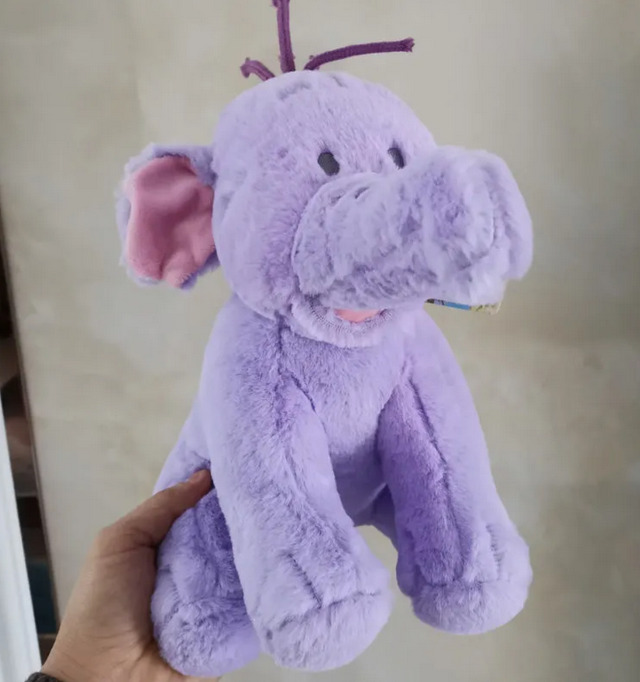 2024 HOt Official Disney Winnie the Pooh Heffalump Lumpy Elephant Plush Toy Gift