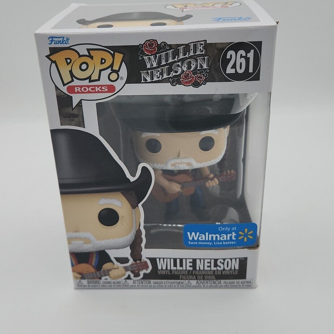 Funko Pop Rocks #261 Willie Nelson Walmart Exclusive