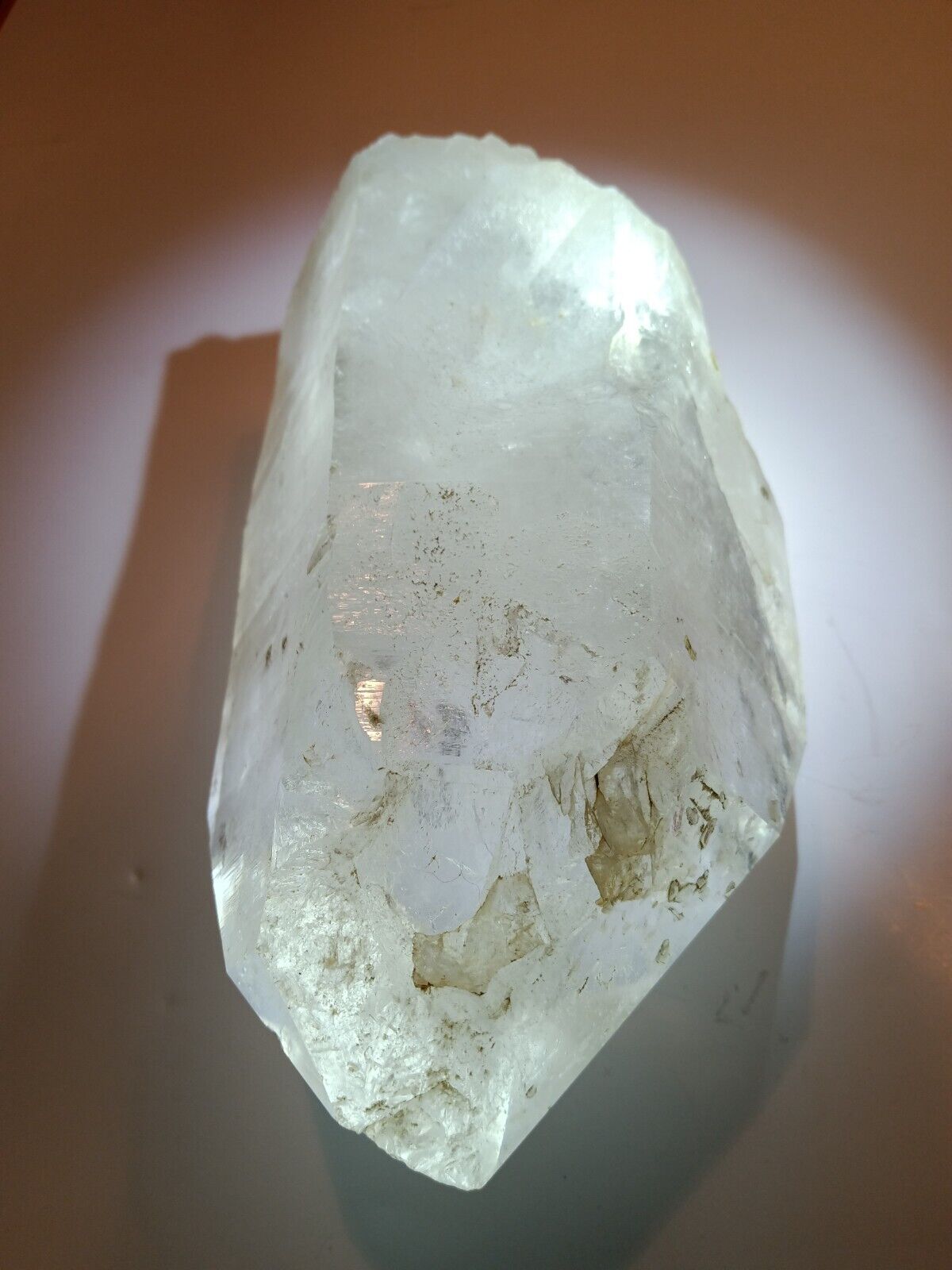 HUGE 4lb 15oz Natural White/Clear Quartz Crystal Healing Specimen. 7\