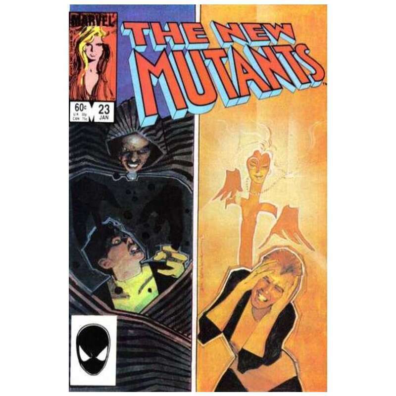 New Mutants (1983 series) #23 in Very Fine minus condition. Marvel comics [l^