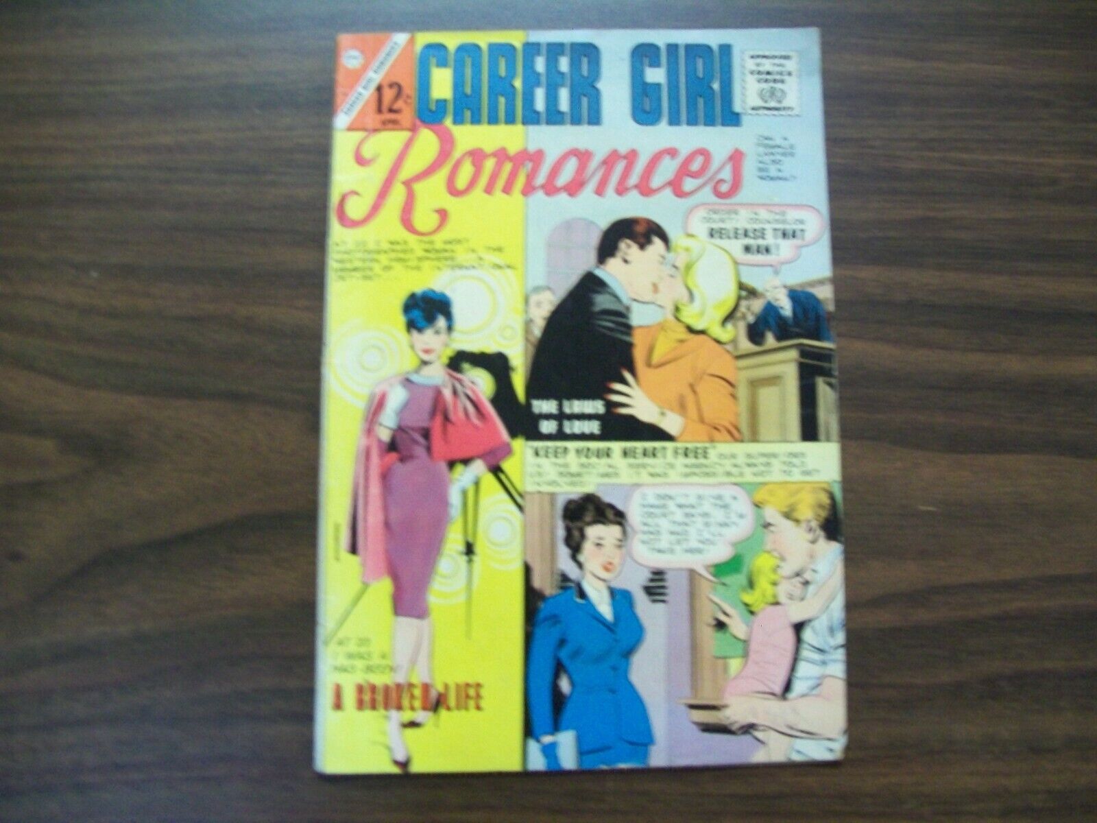 Career Girl Romances Volume 4 #28 by Charlton (1965) in Very Good Condition