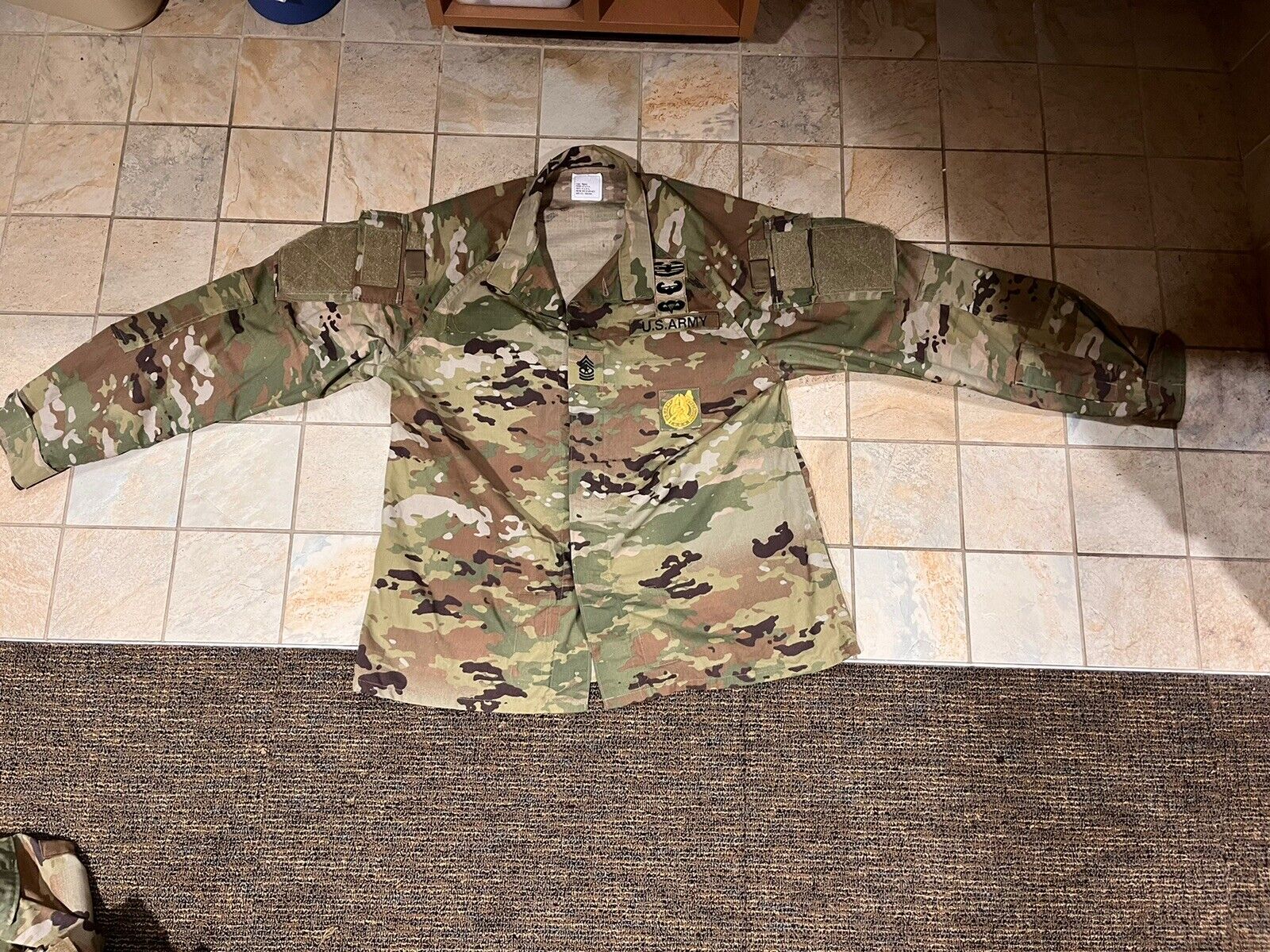 USGI OCP Army IHWCU Hot Weather Combat Uniform top Large Regular Jacket Coat