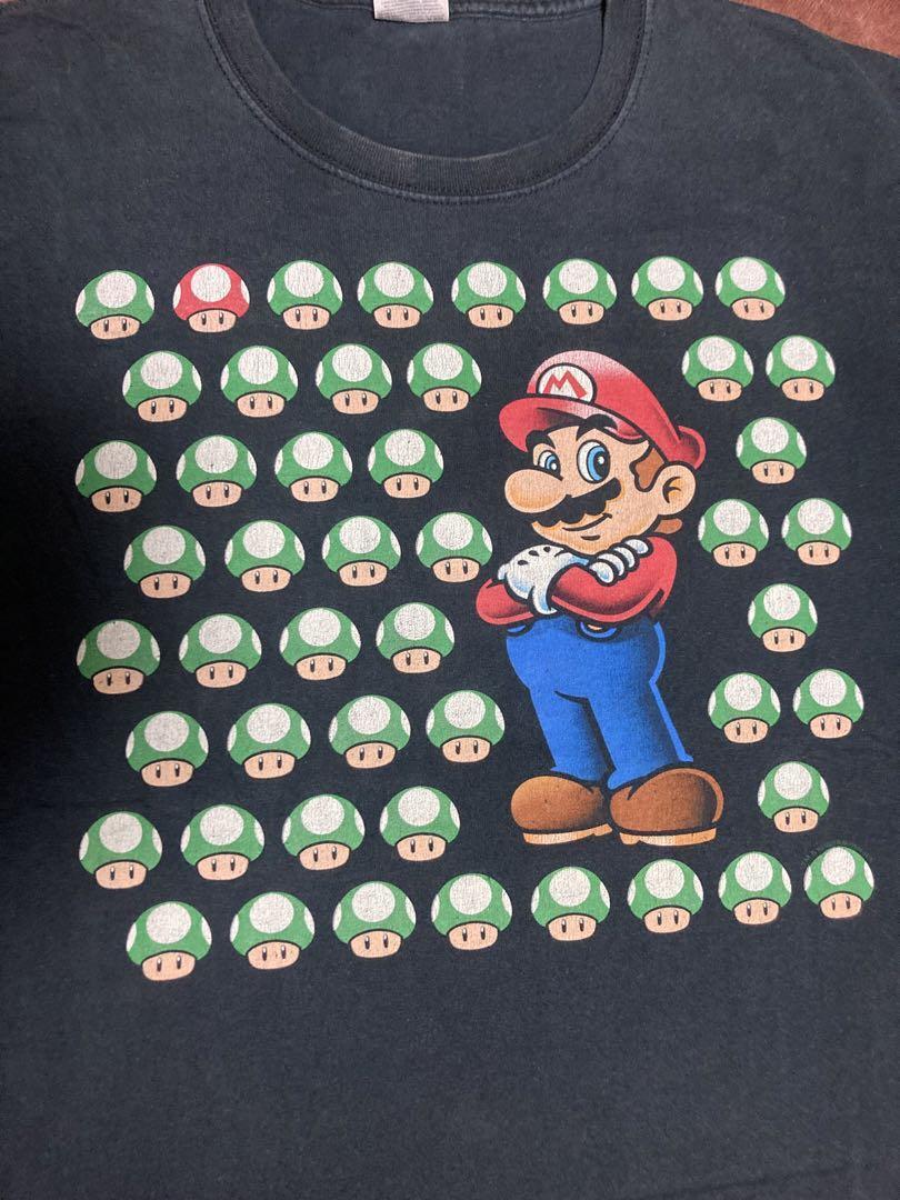 Mario Super Vintage Nintendo Game T-Shirt Xl Black