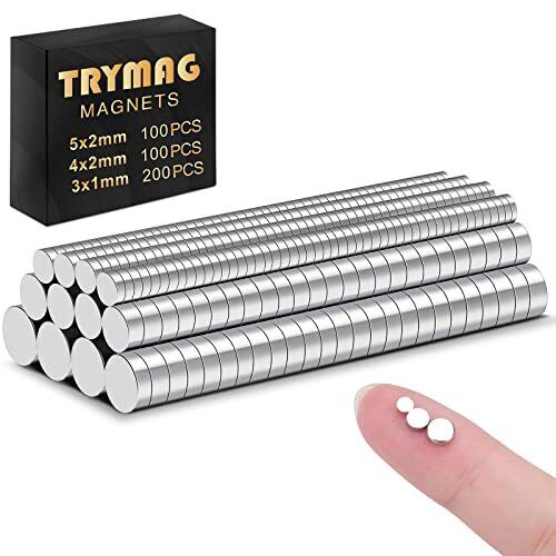 Small Magnets 400pcs Rare Earth Magnets 3 Different Size Tiny Mini Magnets For C