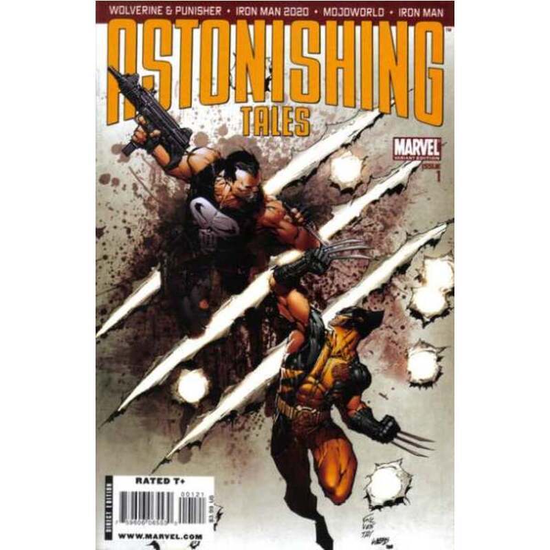 Astonishing Tales #1 Cover 2  - 2009 series Marvel comics NM minus [g&
