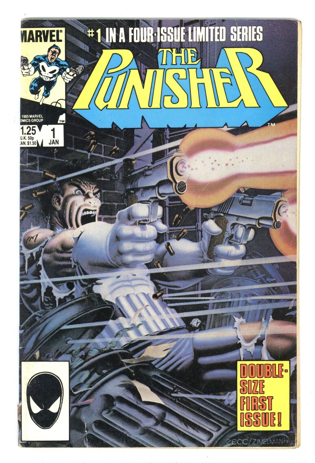 Punisher #1 GD/VG 3.0 1986