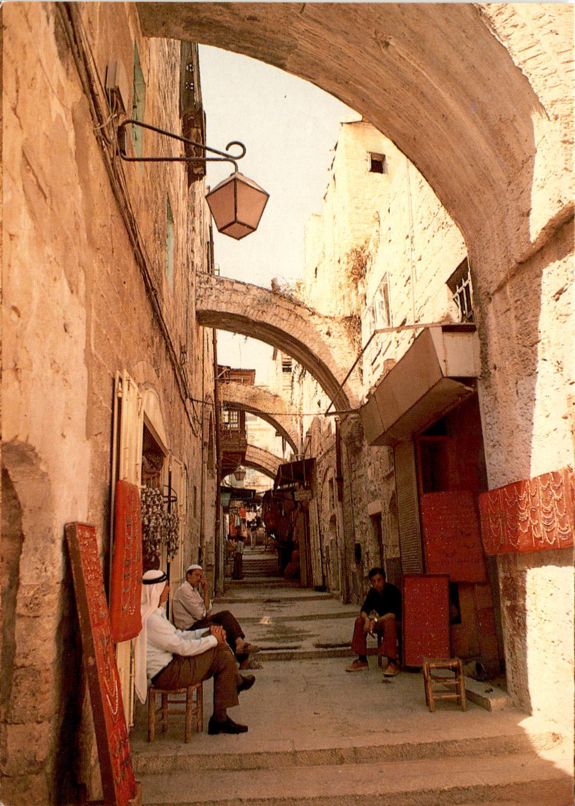 Rare Postcard: Via Dolorosa, Jerusalem