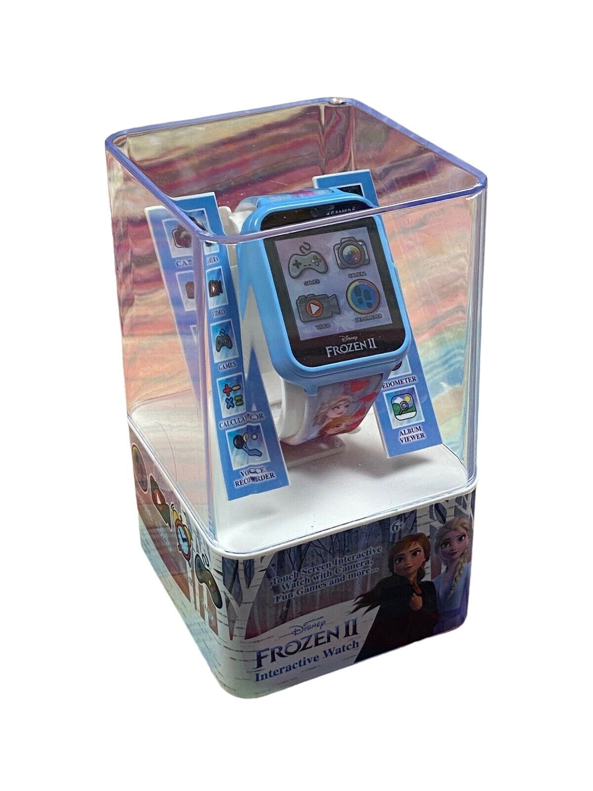 New Disney Frozen II Kids Smart Watch w/ Camera Pedometer Calculator And Games