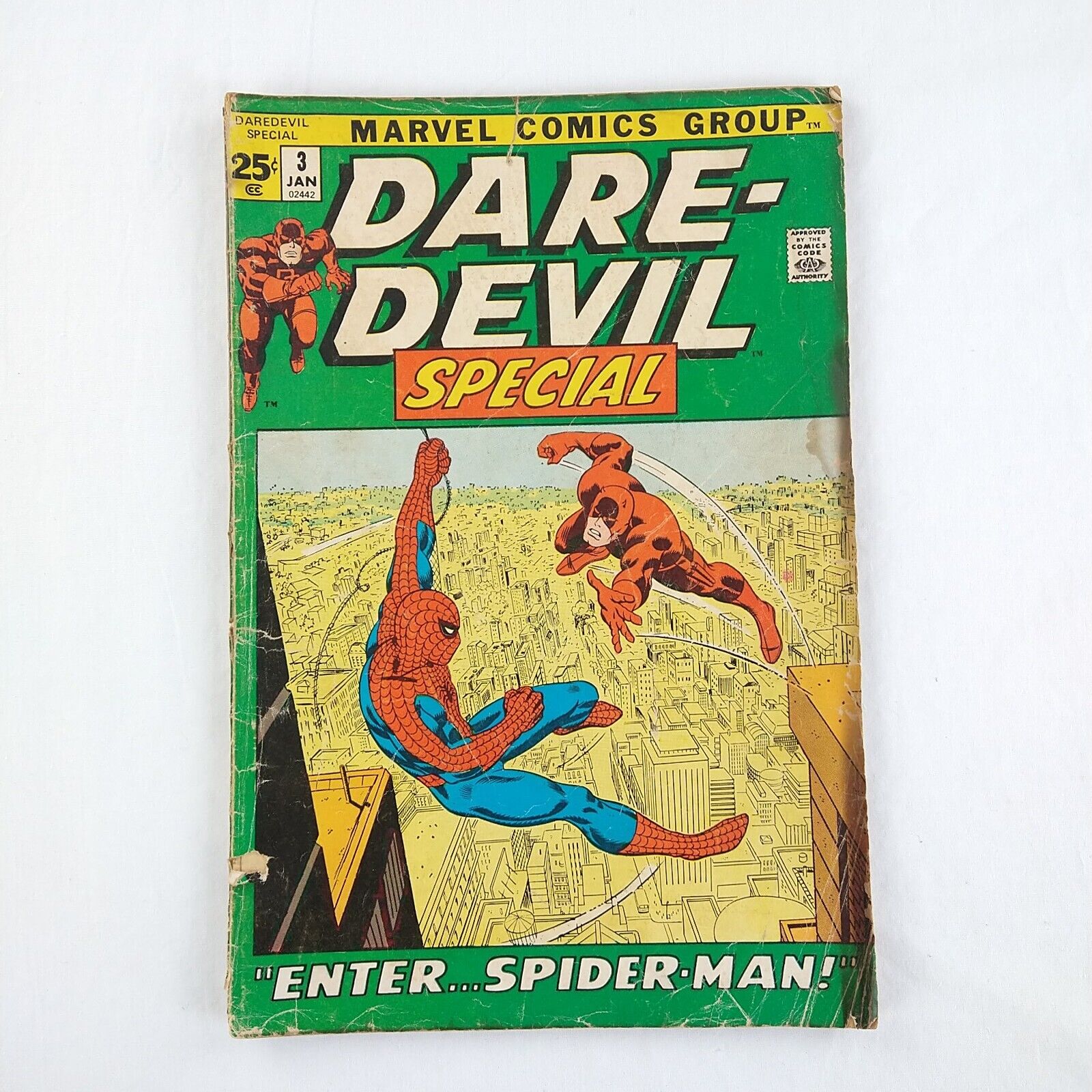 Daredevil Special #3 Enter Spider-Man (1972 Marvel Comics) Bronze Age