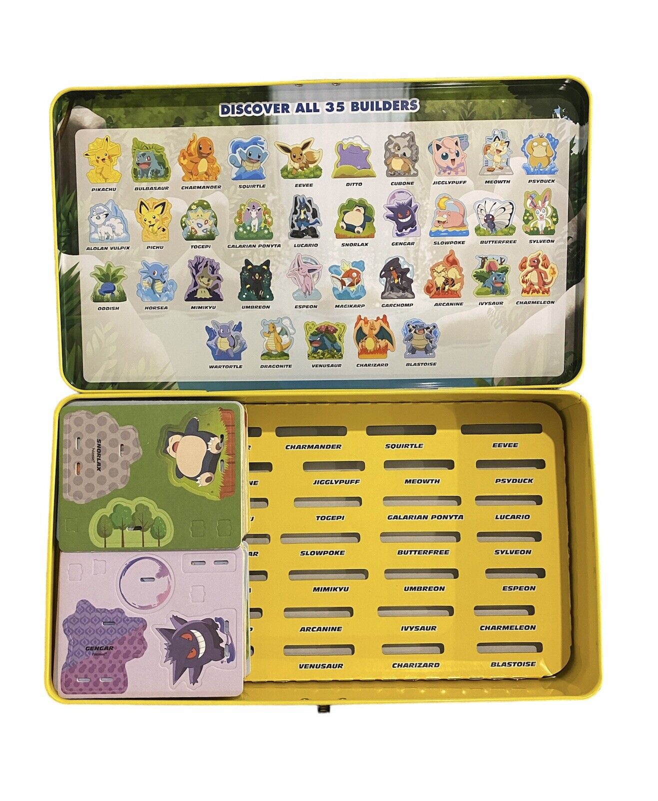 FullSet Coles Pokemon Builders With Case, Limited Edition For Pokémon Collectors
