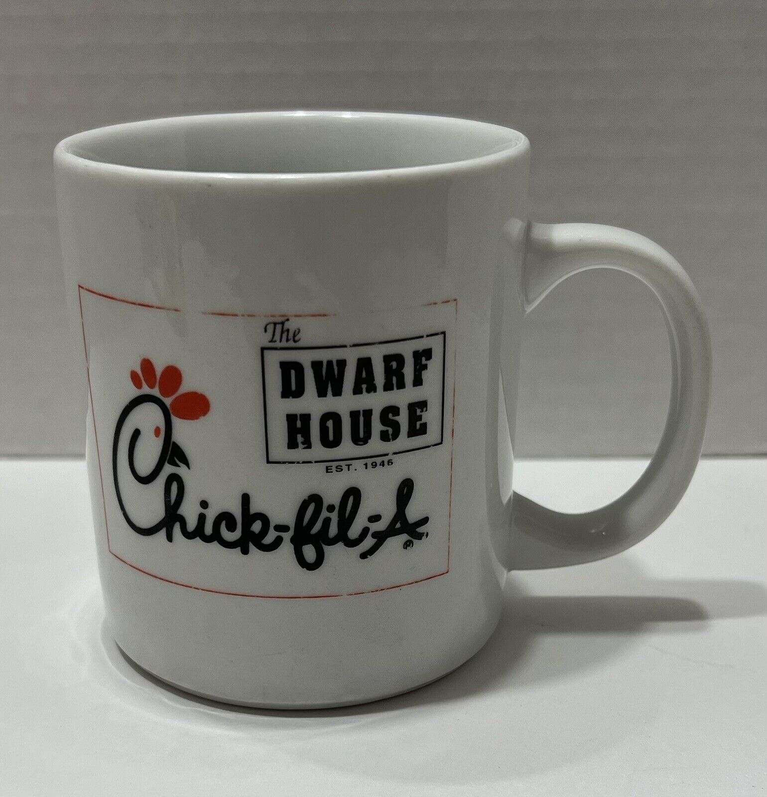 Chick-fil-A Truett Hapeville Dwarf House 1946-92 Anniversary Coffee Mug Vintage