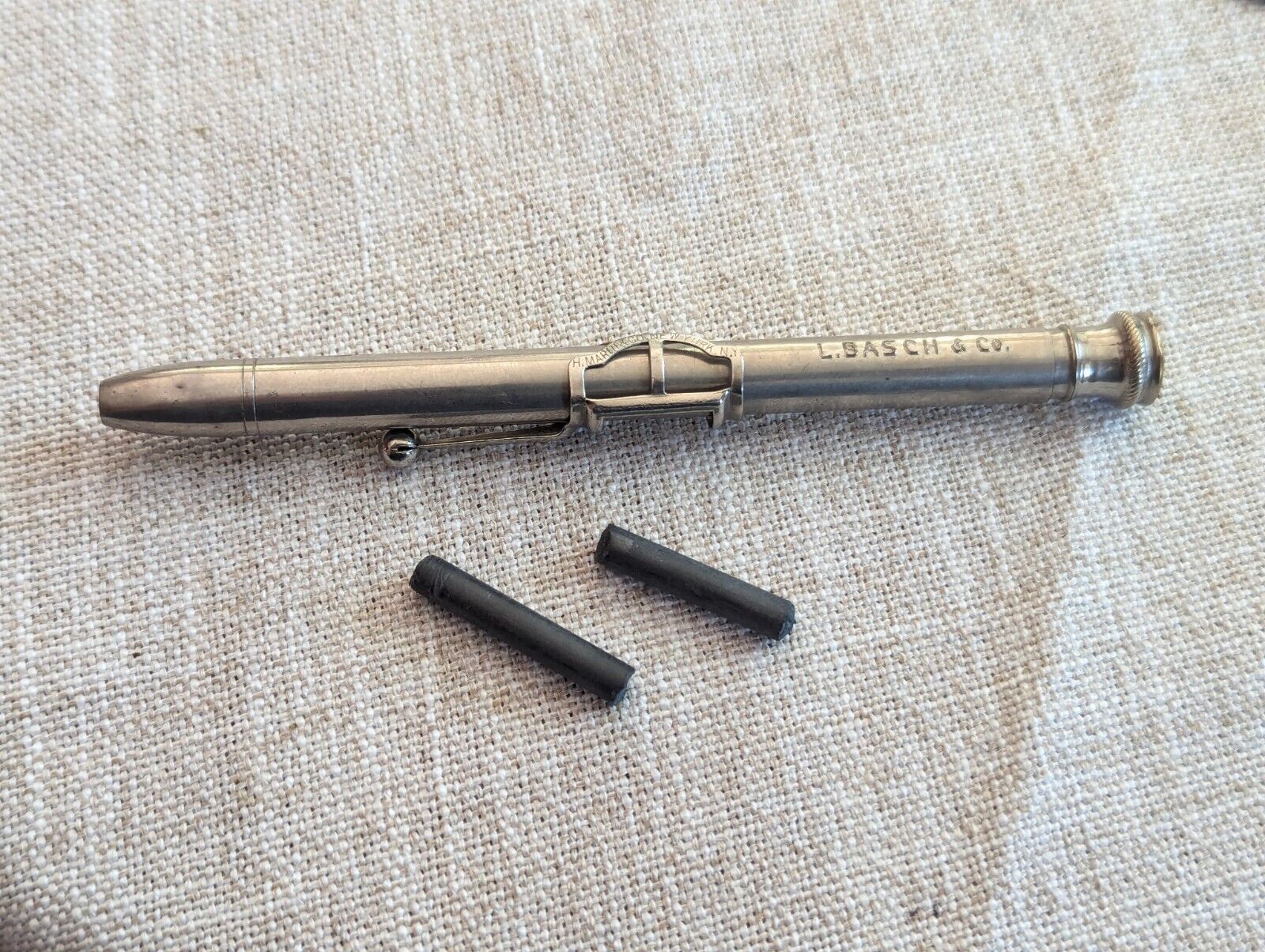 L. Basch & Co. Germany VINTAGE Mechanical Pencil Graphite (1914 PAT H Marlie&Co)