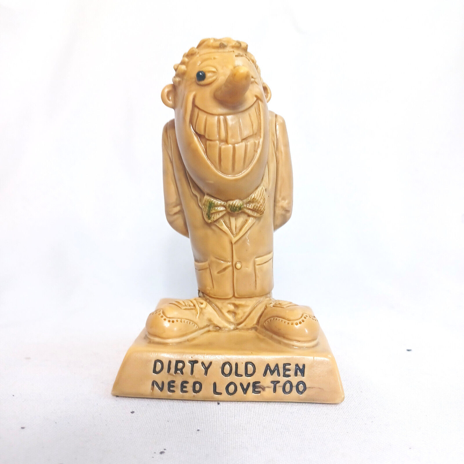 Vintage 1988 Dirt Old Men Statue Berrnie & Co.Wallace