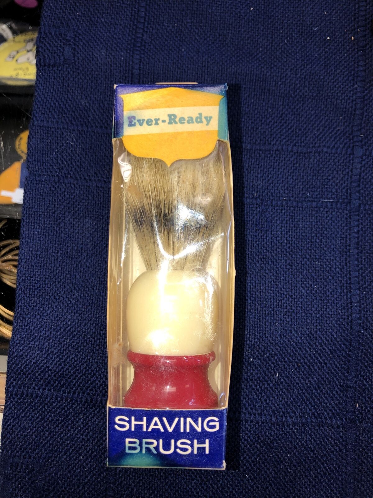 Vintage Ever-Ready Shaving Brush BRAND NEW IN BOX made In USA C40 Bristle