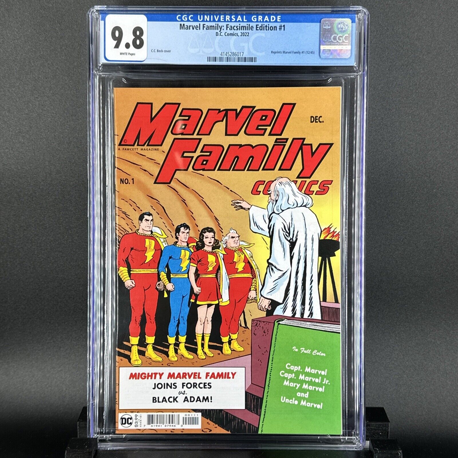 Marvel Family Comics #1 Facsimile Reprint 1st Black Adam CGC 9.8 NM/M Gem Wow