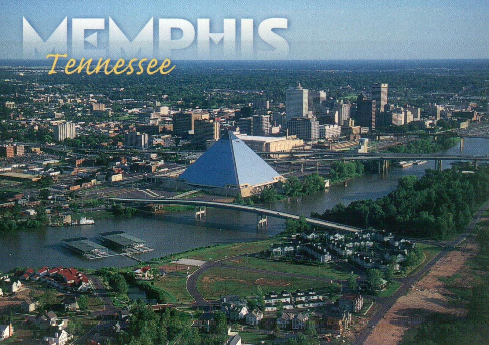 The Pyramid, Harbour Town, Mud Island, Memphis Tennessee, Mississippi - Postcard