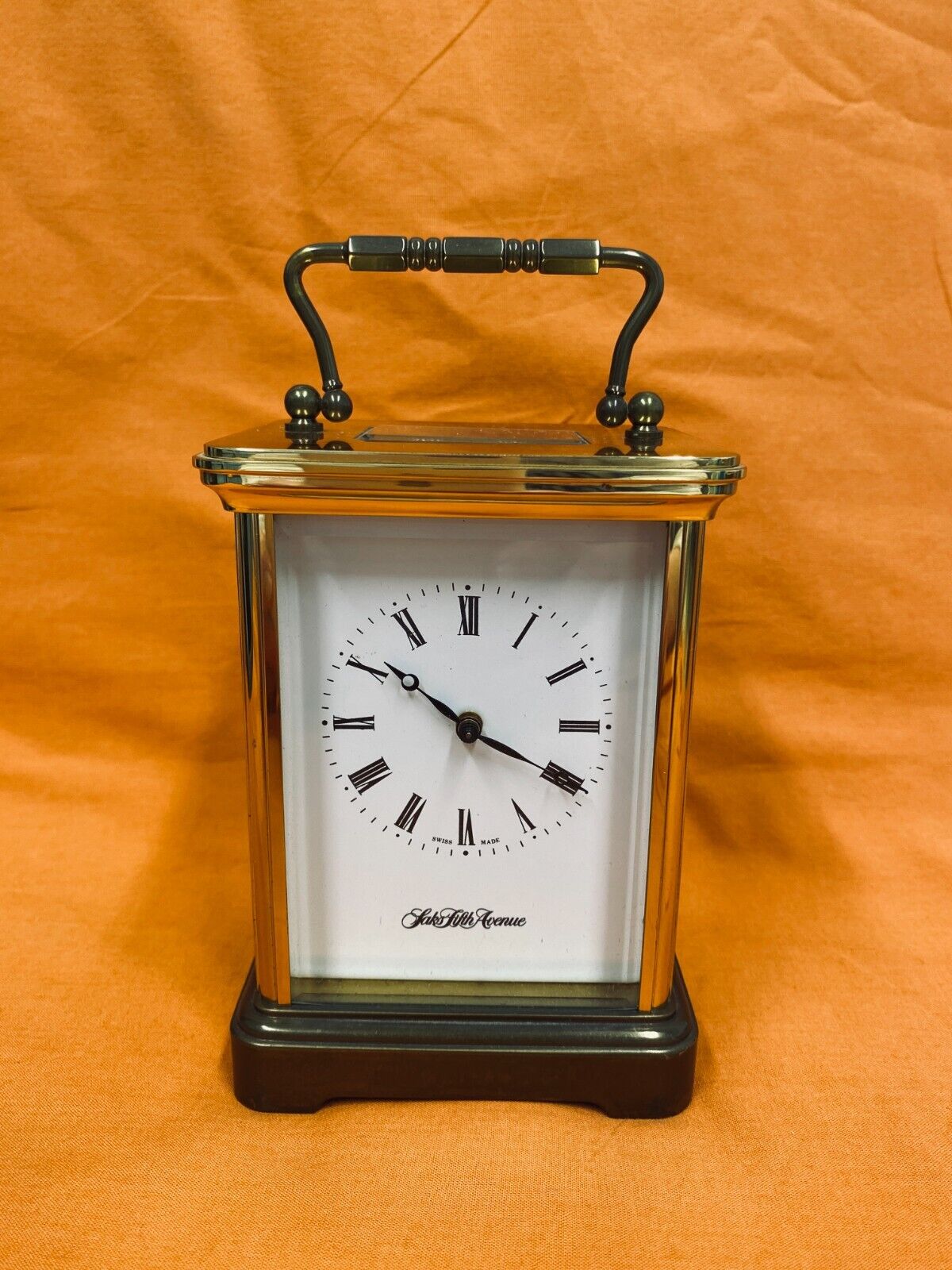 Matthew Norman Vintage Swiss Desk Clock