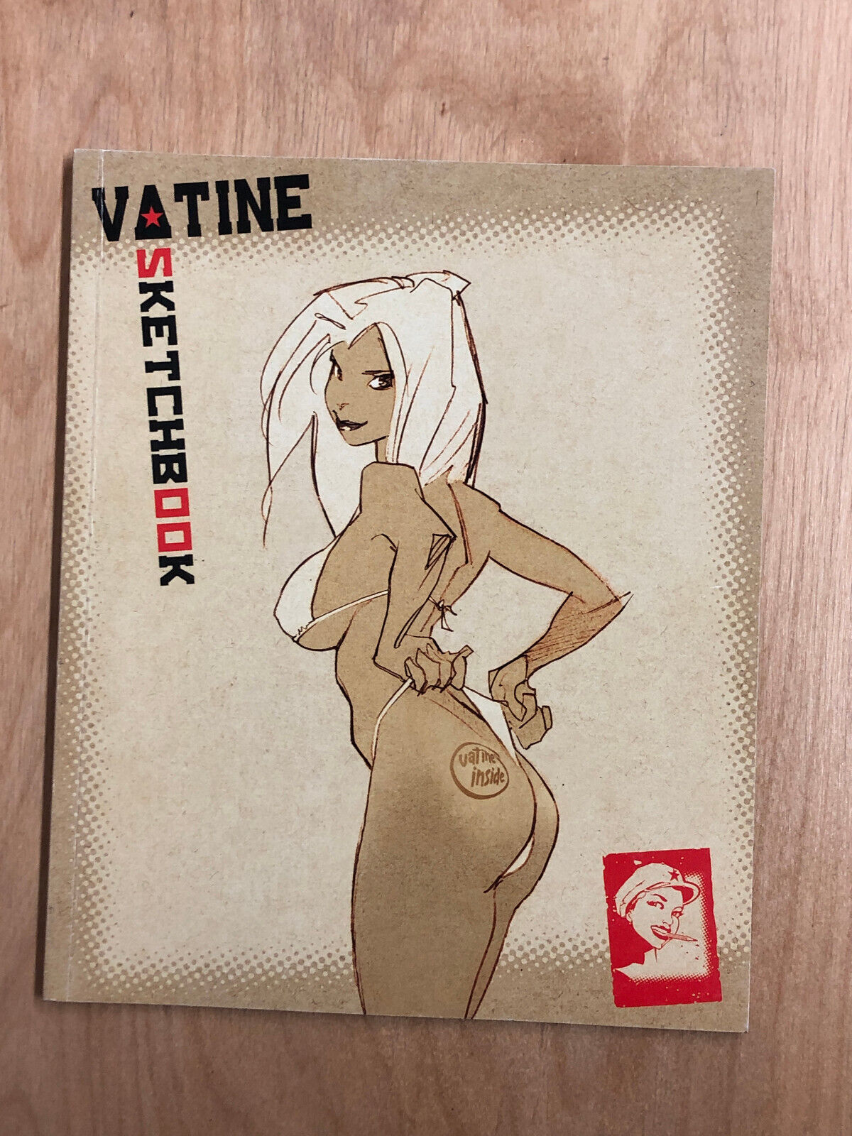 Vatine Sketchbook full colour sexy pin-up cheesecake Sketchbook 2007 VERY RARE