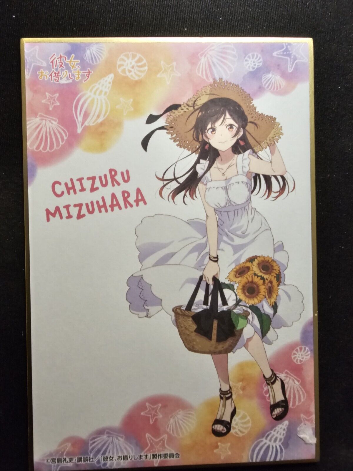 Rent a Girlfriend  Chizuru Mizuhara Shikishi