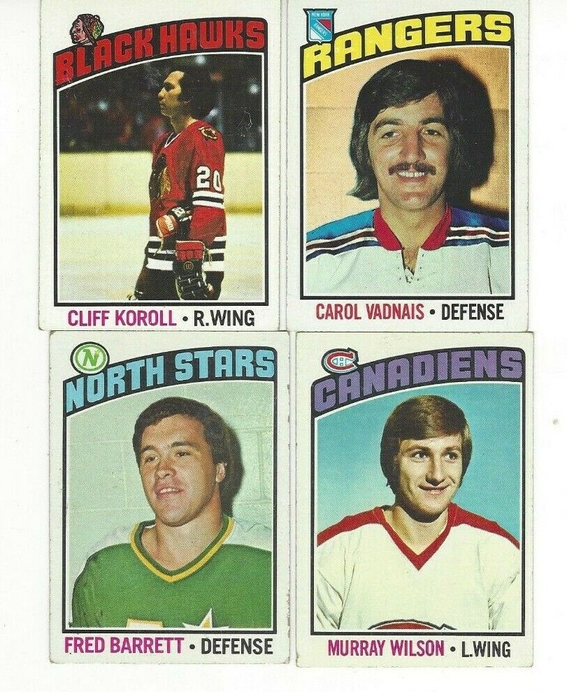1976-77 Topps #254 Murray Wilson Montreal Canadiens