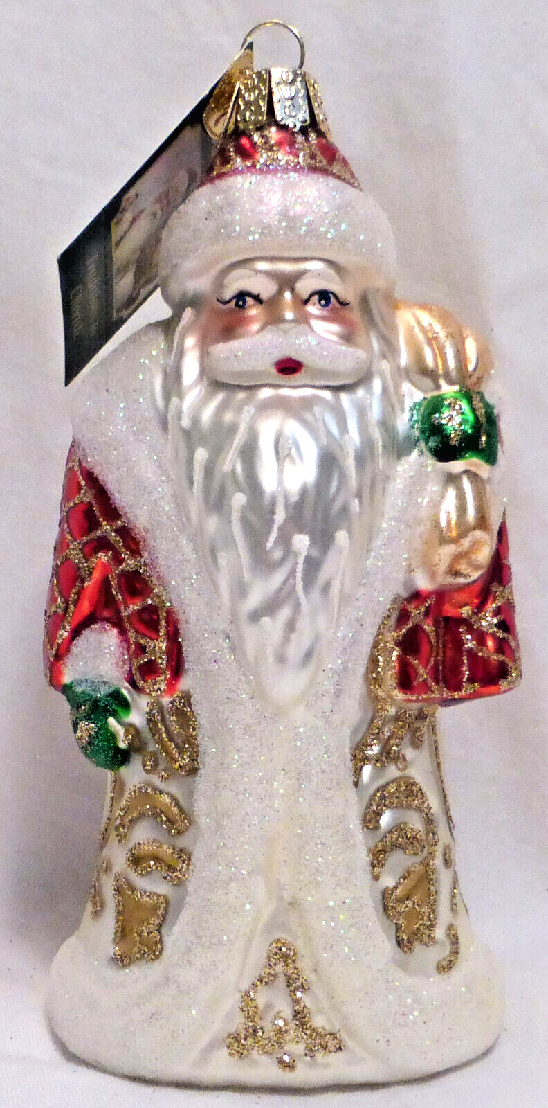 OWC Old World Christmas Baltic Santa #40261 European St. Nicholas folk hero