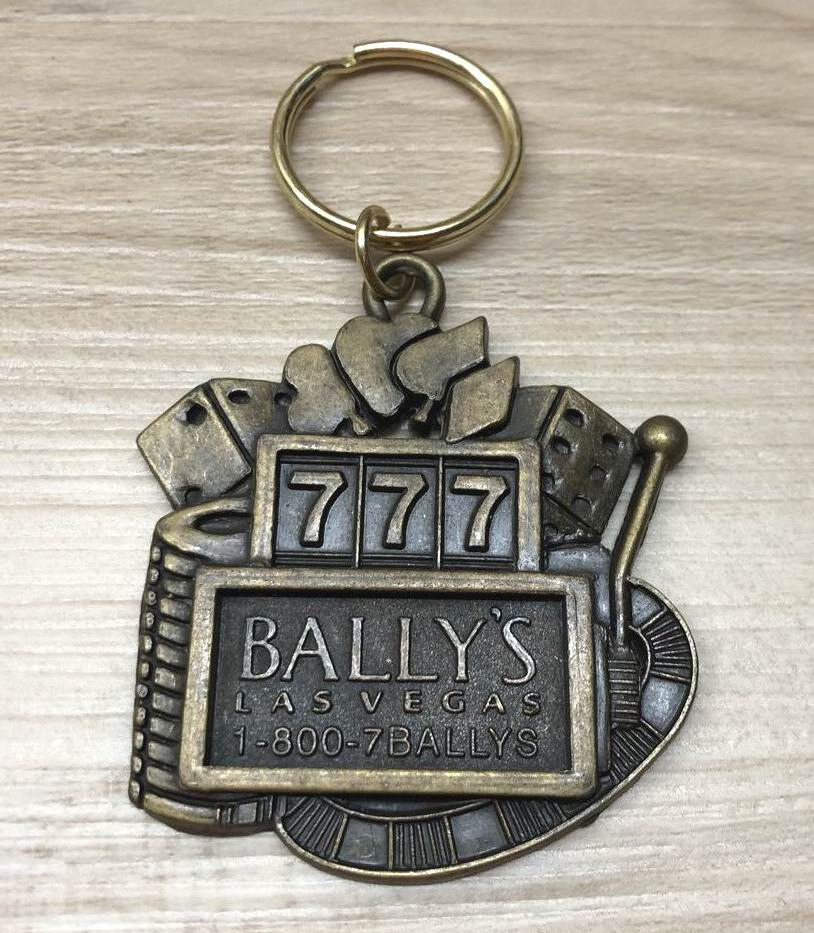 Vintage BALLY'S Casino Las Vegas, Nevada Key Fob / Keychain