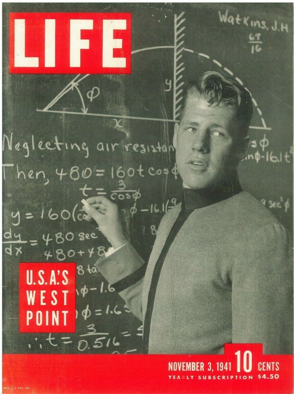Life Magazine Boris Artzybasheff Eugene O\'Neill West Point Kiev November 3 1941