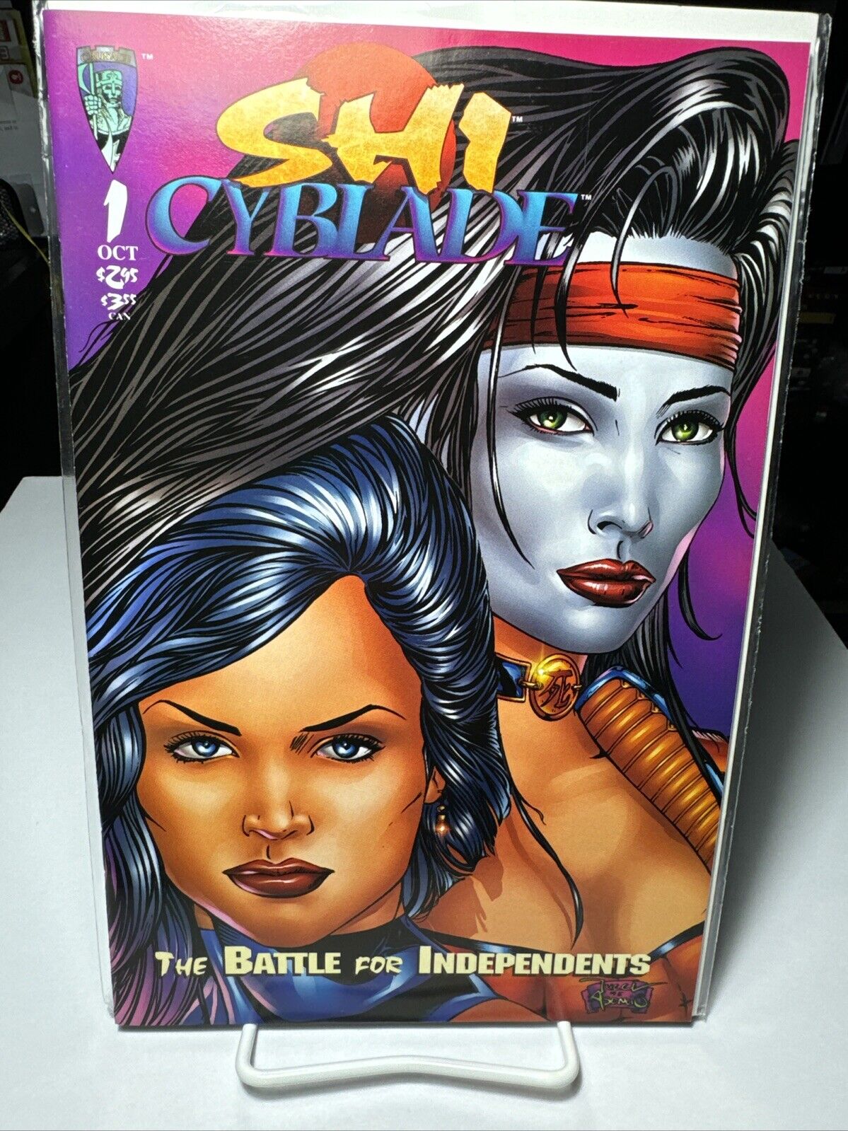 Shi / Cyblade: the Battle for Independents #1 Crusade Comics September 1995